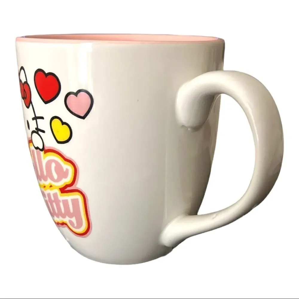 Sanrio Hello Kitty Hearts 18 Ounce Ceramic Mug
